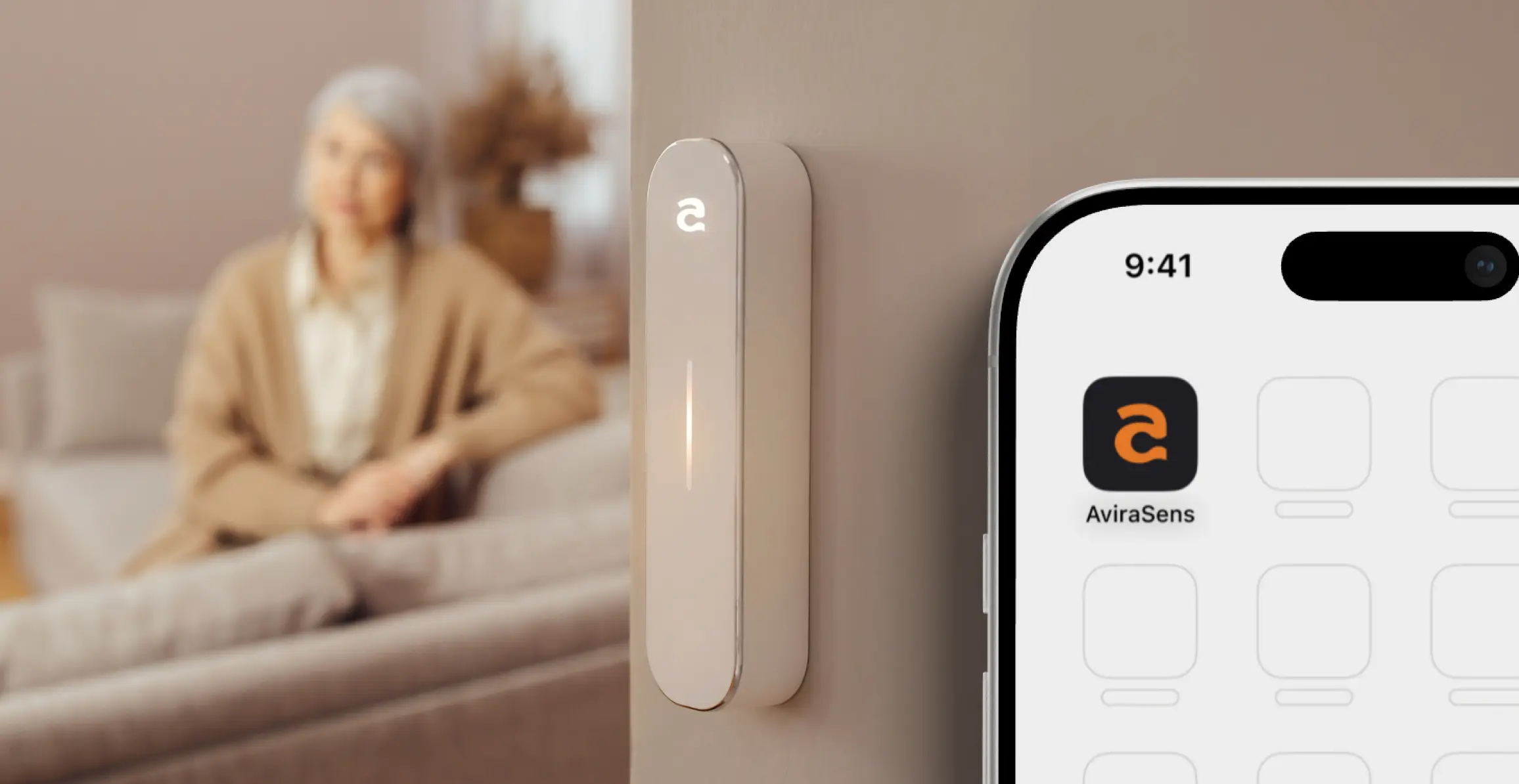 Brand identity for AVIRASENS — an intelligent sensor technology brand.