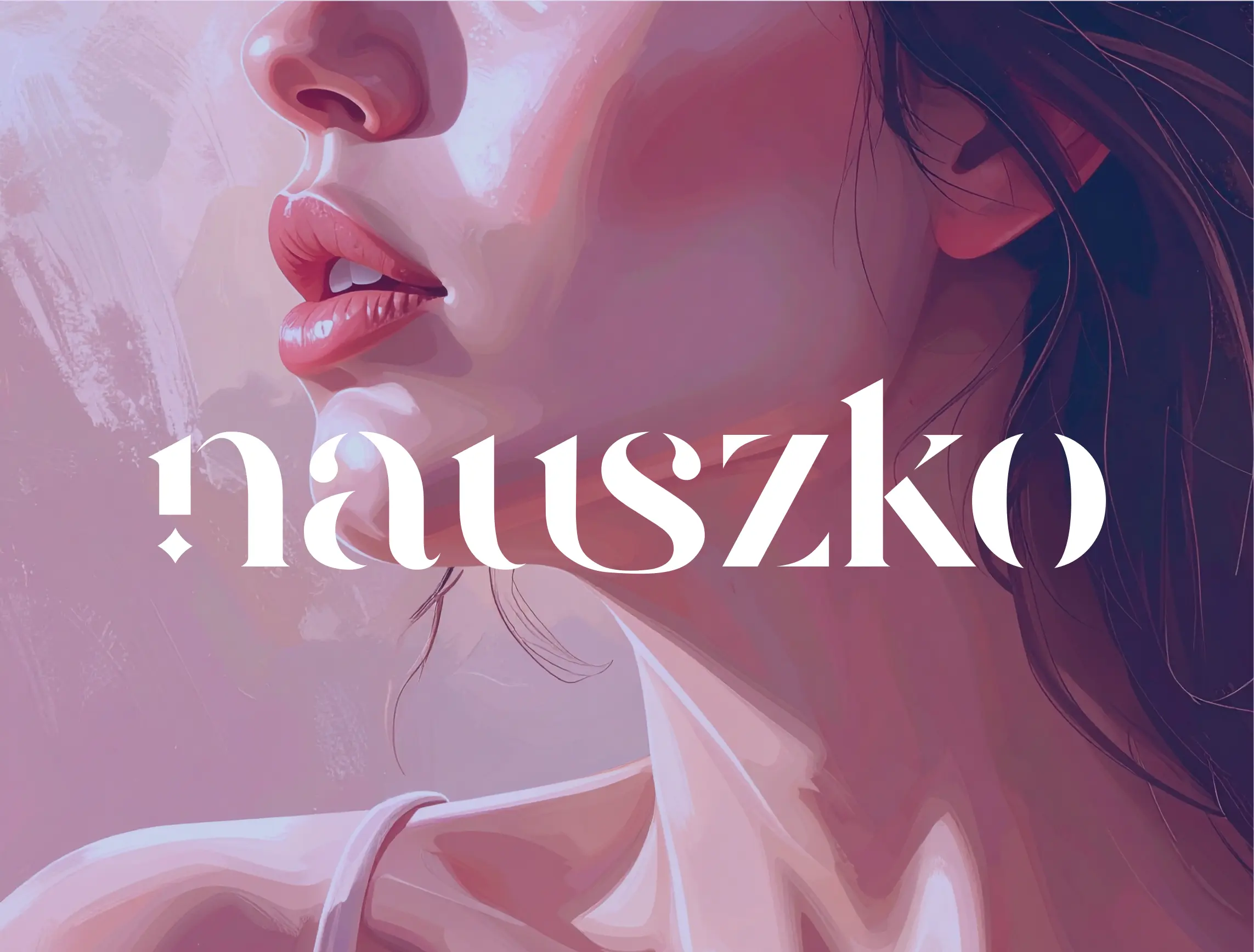 Brand identity for NAUSZKO — an audio storytelling application.