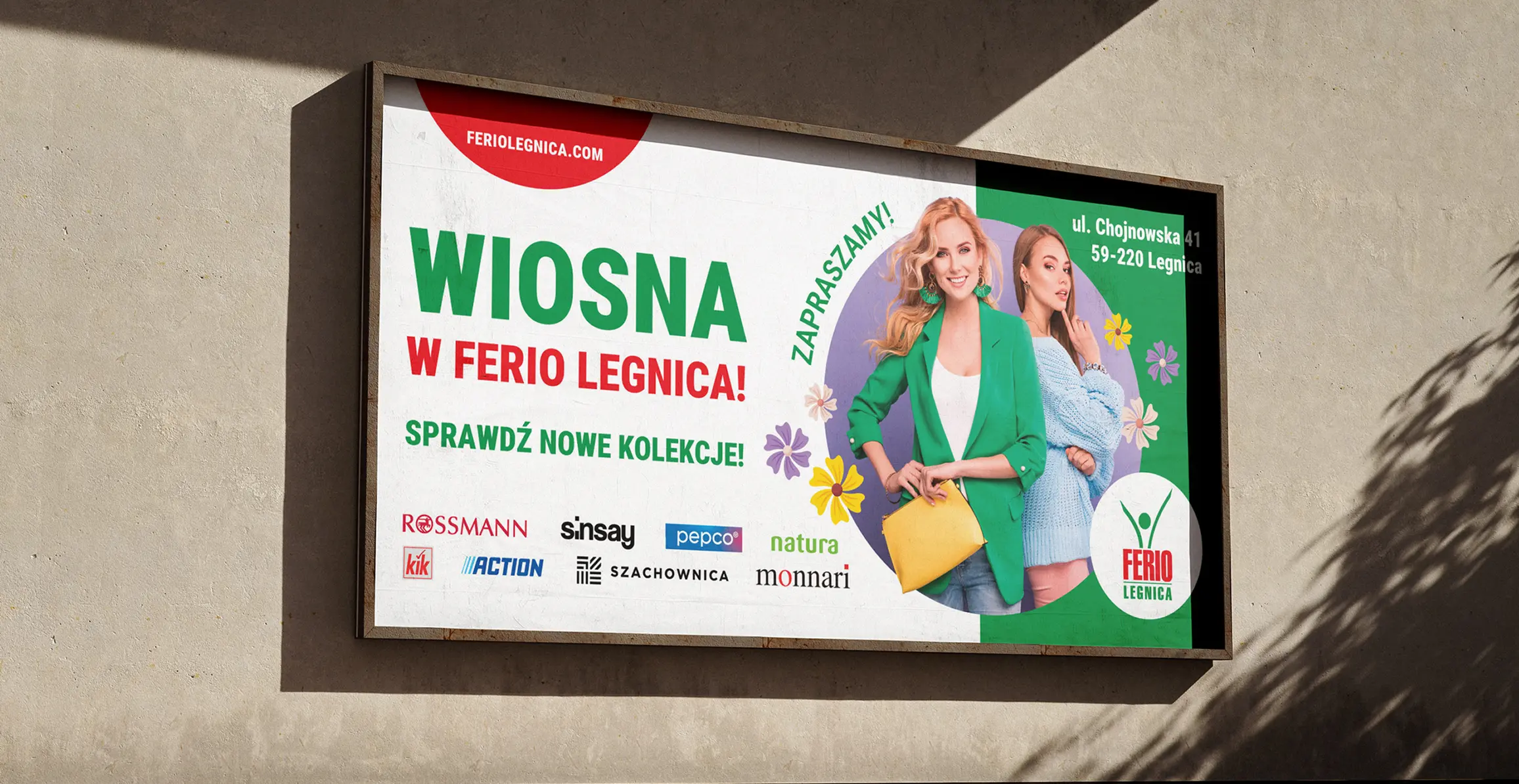 Сезонна кампанія для торгового центру Ferio Legnica.