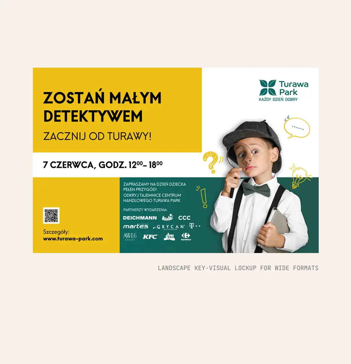 Multi-channel campaign for Turawa Park Children’s Day event.