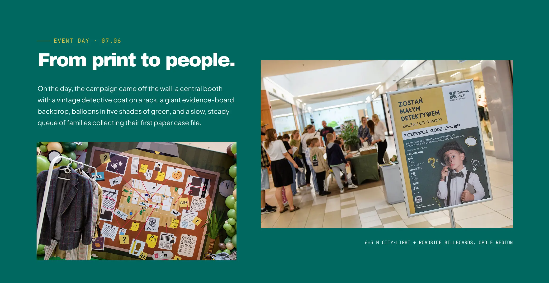 Multi-channel campaign for Turawa Park Children’s Day event.